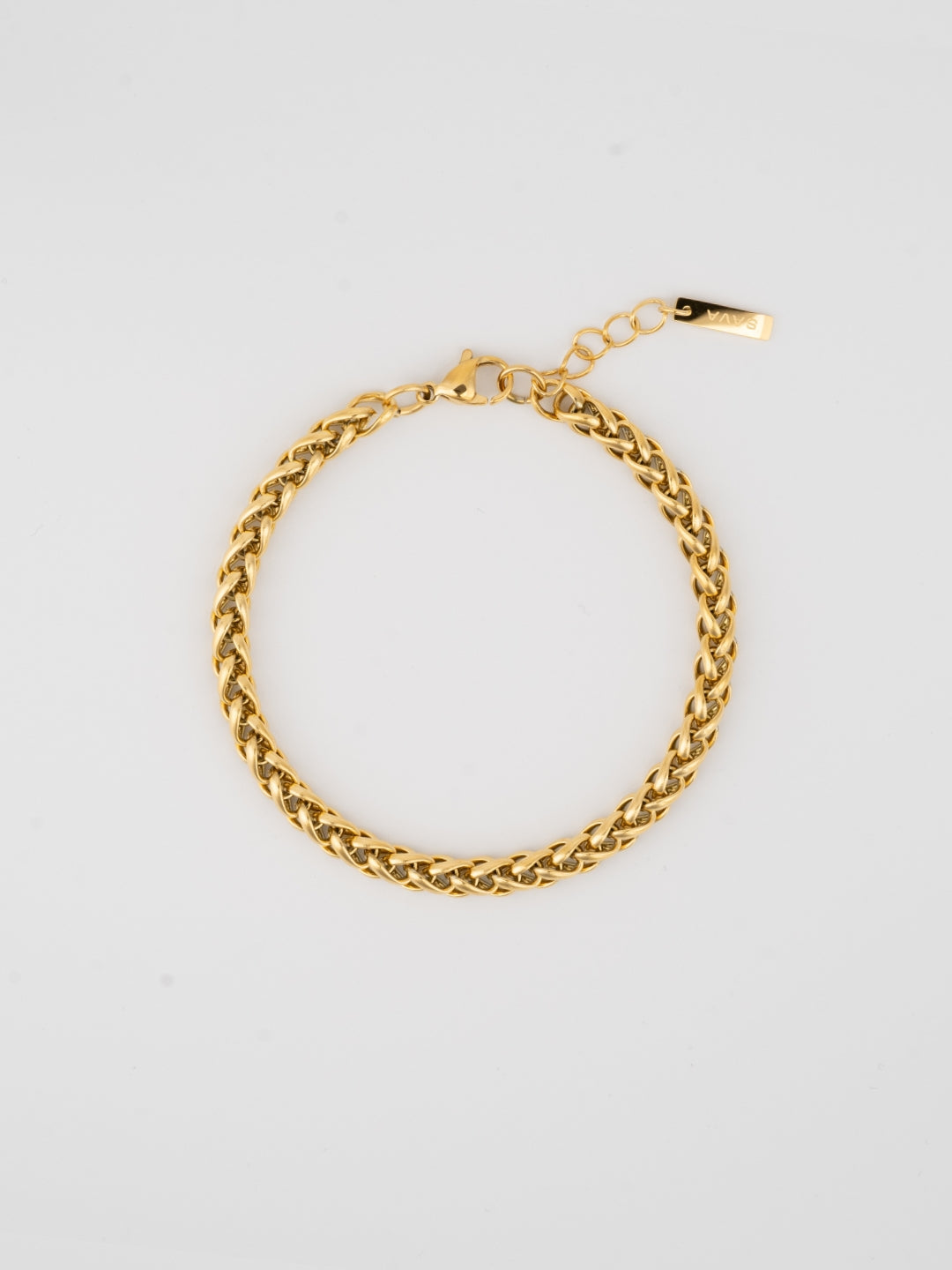 WHEAT BRACELET 5MM | 18K Gold