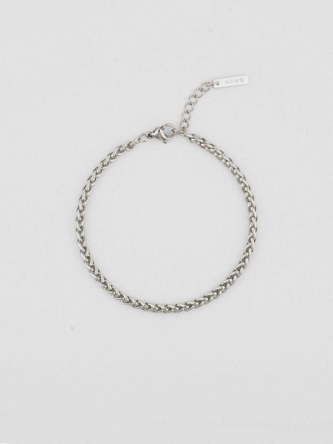 WHEAT BRACELET 3MM | Silver